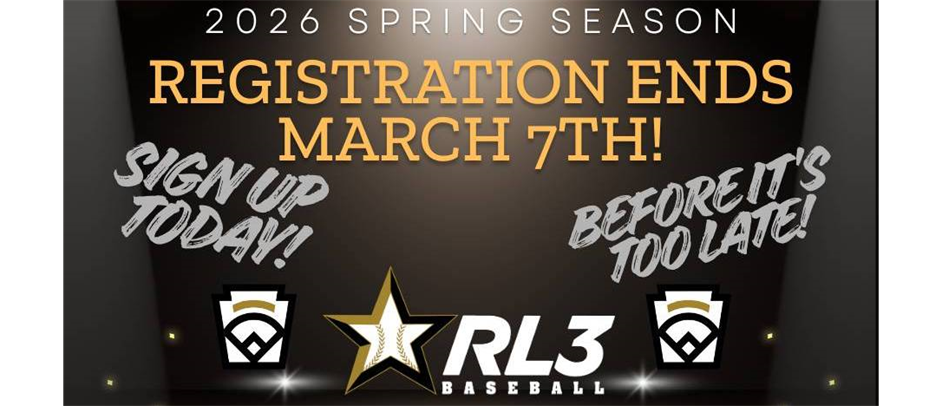 2026 Spring Registration 